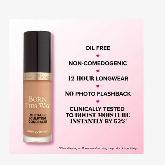 Too Faced Born This Way Super Coverage Multi-Use Concealer - Picture 4 of 5